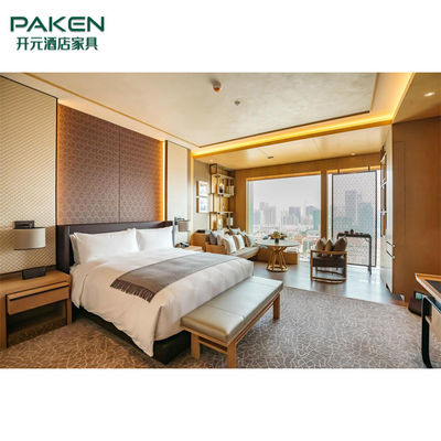 Kalite  Hotel High Glossy Finish Queen Size Bedroom Suites Fabrika