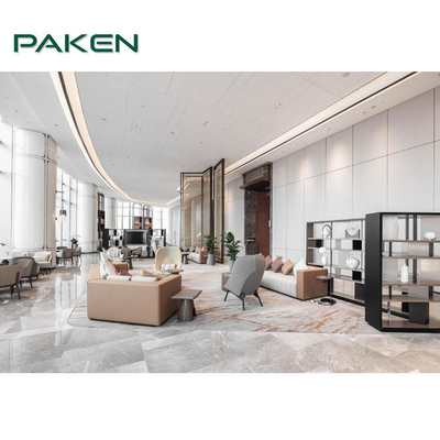 Beş Yıldızlı Otel Lobby Lounge İçin High End Özel Oturma Odası Mobilyaları