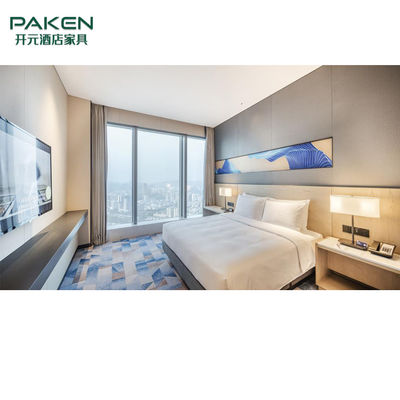 Modern otel yatak odası mobilyaları, ahşap kullanılmış otel mobilyaları, özel boyutlu otel odası mobilyaları