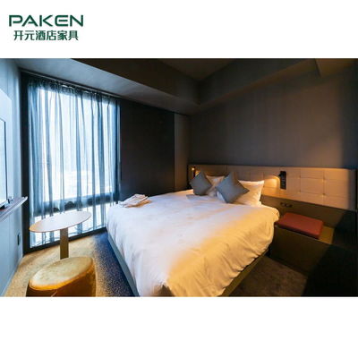 ISO9001 King Size Melamin Yüzey Modern Otel Mobilyaları