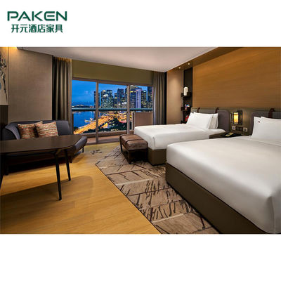 Otel projesi için toptan özel modern otel yatak odası mobilya paketleri