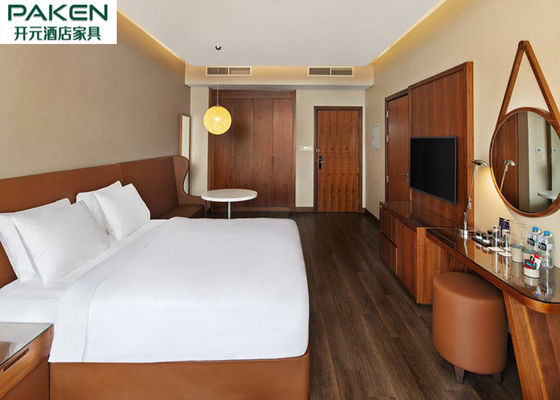 Adisson Lüks Yatak Odası Takımı 3-5 Yıldızlı Otel İçin Mobilya Klasik Uyumlu Renk