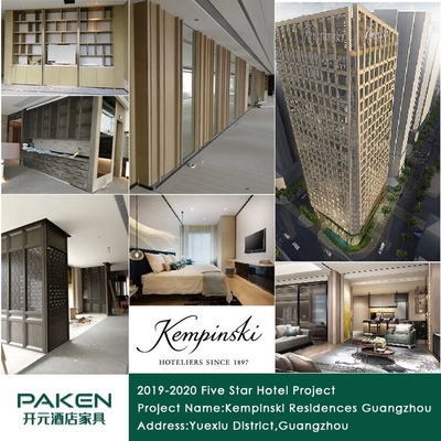 PVC Kenar Bantlama CE 3 - 5 Yıldızlı High End Villa Projeleri İçin Özel Otel Mobilyaları